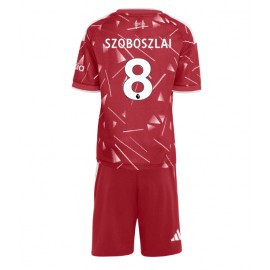 Billiga Liverpool Dominik Szoboszlai #8 Barnkläder Hemma fotbollskläder till baby 2026-27 Kortärmad (+ Korta byxor)